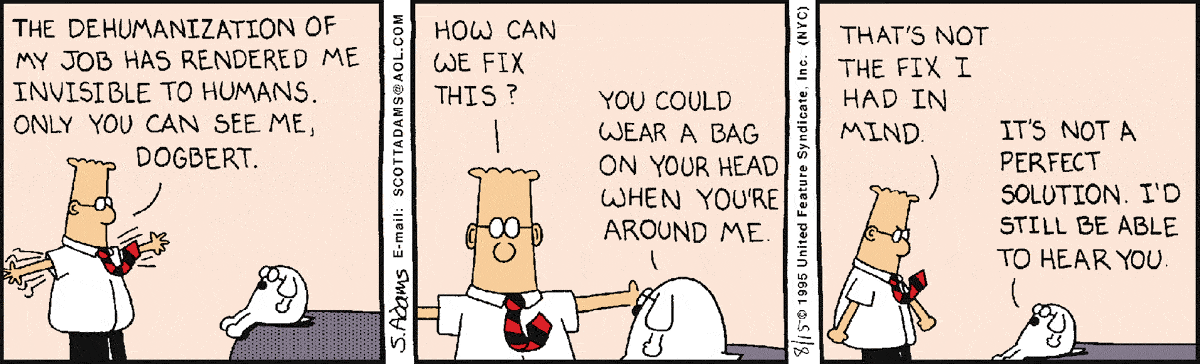 Dilbert Cartoon